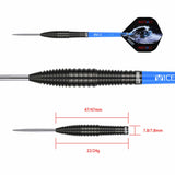 One80 Nighthunter Darts - Steel Tip - 90% Tungsten - Endurance