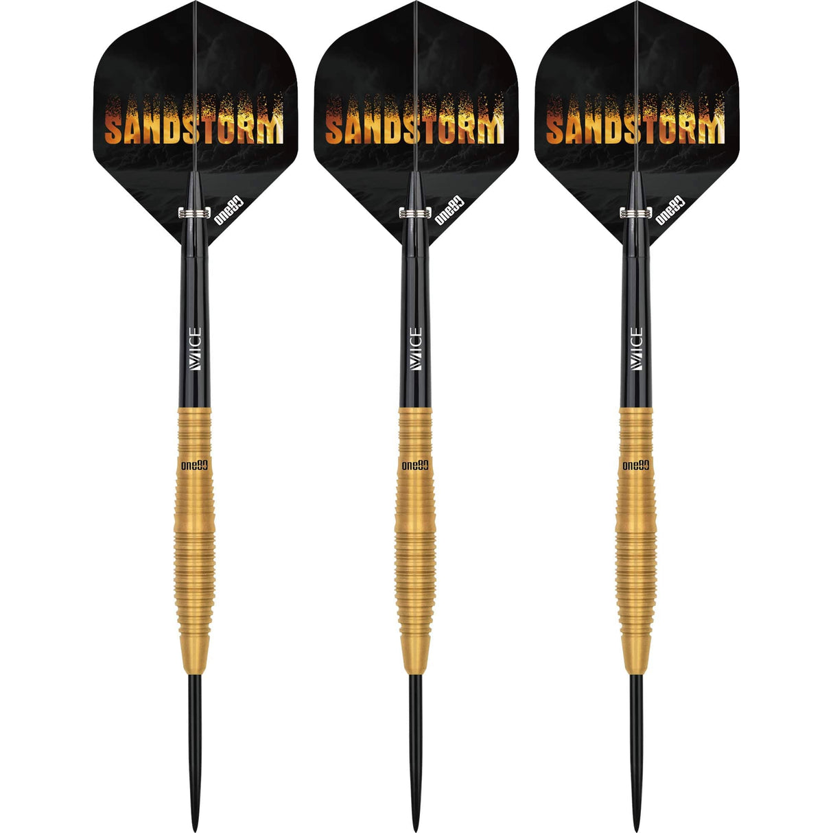 One80 Sandstorm Darts - Steel Tip - 90% Tungsten - S02