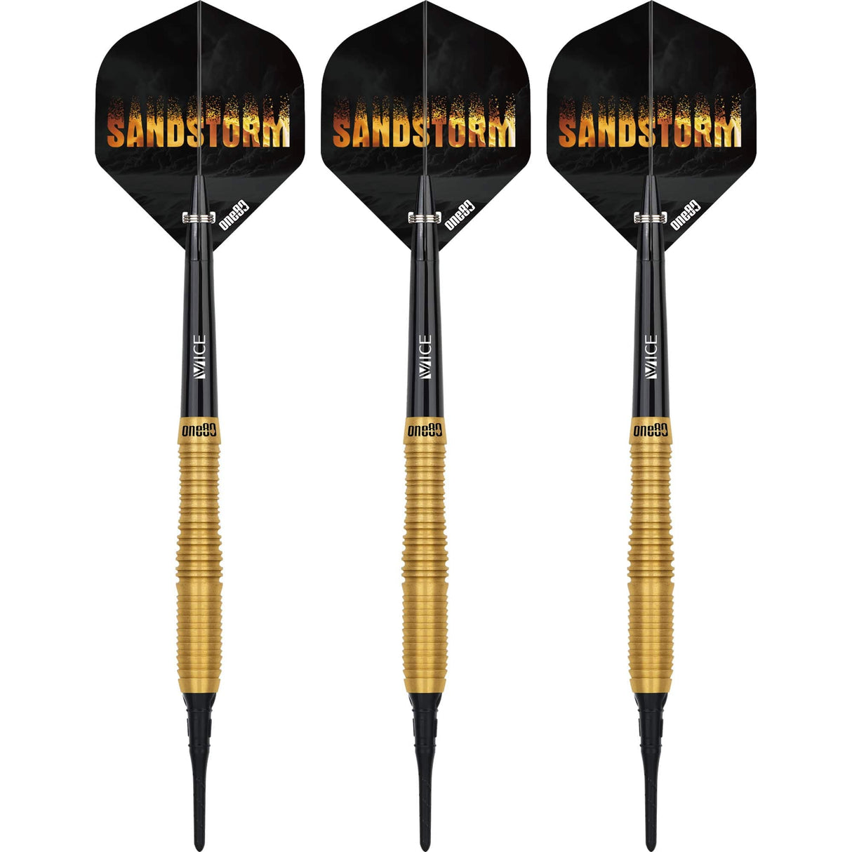 One80 Sandstorm Darts - Soft Tip - S03 - 18g