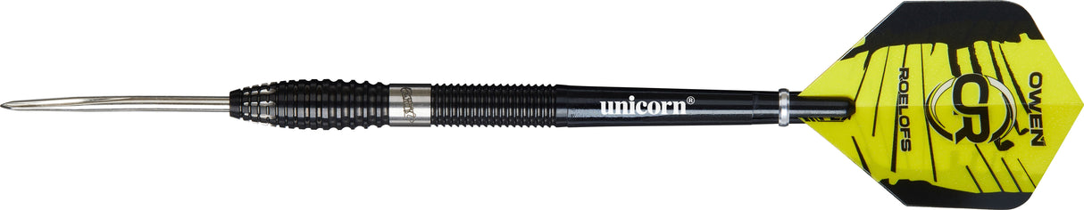 Unicorn Contender Darts - Steel Tip - 90% Tungsten - Owen Roelofs - 22g