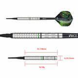 One80 Panther-N Darts - Soft Tip - 18g