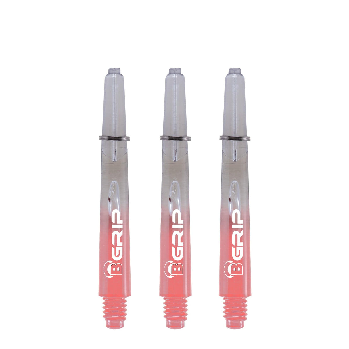 BULL'S B-Grip TT Shaft - Polycarbonate - Clear & Pink Tweenie