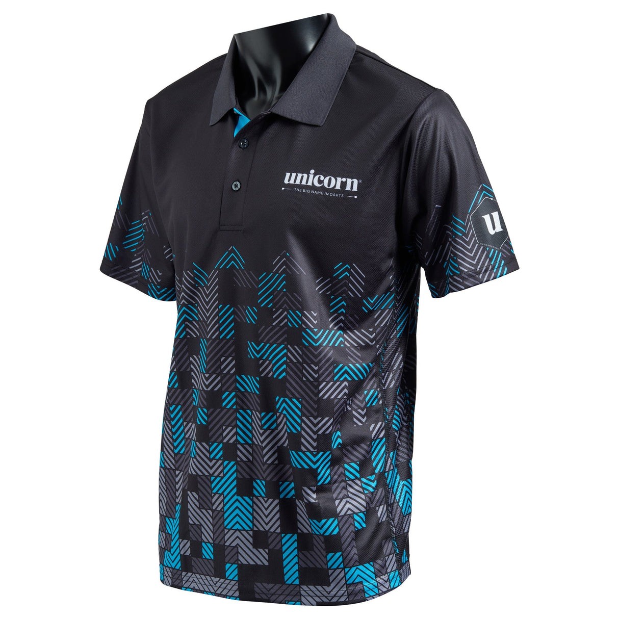 Unicorn Pro-Tech Digital Dart Shirt - Blue - Extra Small