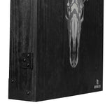 Ruthless Dartboard Cabinet - Square Design - Skull