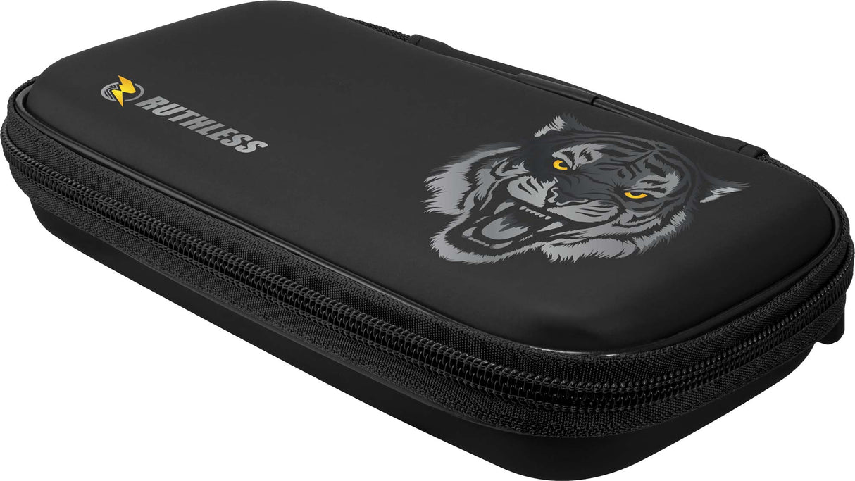 Ruthless Designed EVA Dart Case - Large - Black - Tiger