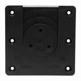 Ruthless Dartboard Bracket - Easy Rotate - Wall Mounting - includes Fixings - Black