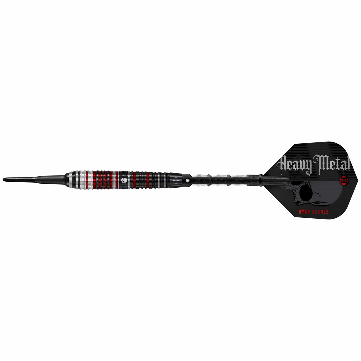 Harrows Ryan Searle Darts - Heavy Metal - Soft Tip - 90% Tungsten - Series 2