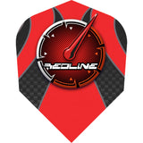 Shot Redline Dart Flights - 100 Micron - Standard No6 - M4CH1