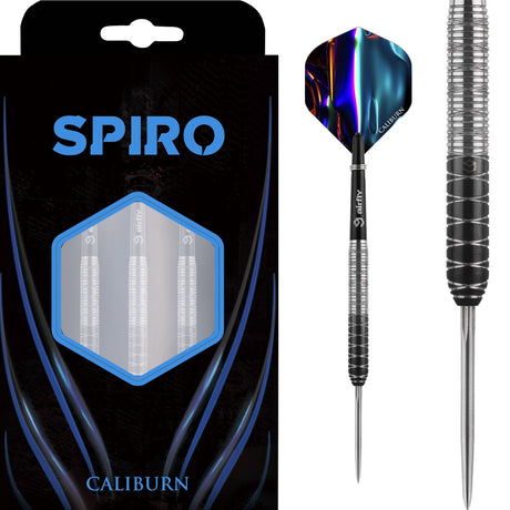 Caliburn Spiro Darts - Steel Tip - 90% Tungsten - S2