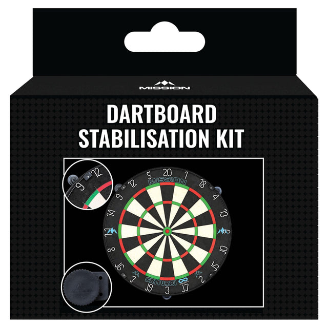 Mission Dartboard Stabiliser Kit - Adjustable Levelling System