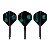 Condor AXE Dart Flights - Standard - Connor Scutt - The Sniper - Black