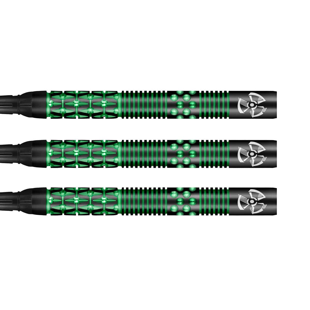 Shot Pro Series Darts - Soft Tip - 90% Tungsten - Stowe Buntz V2 - Black - 21g