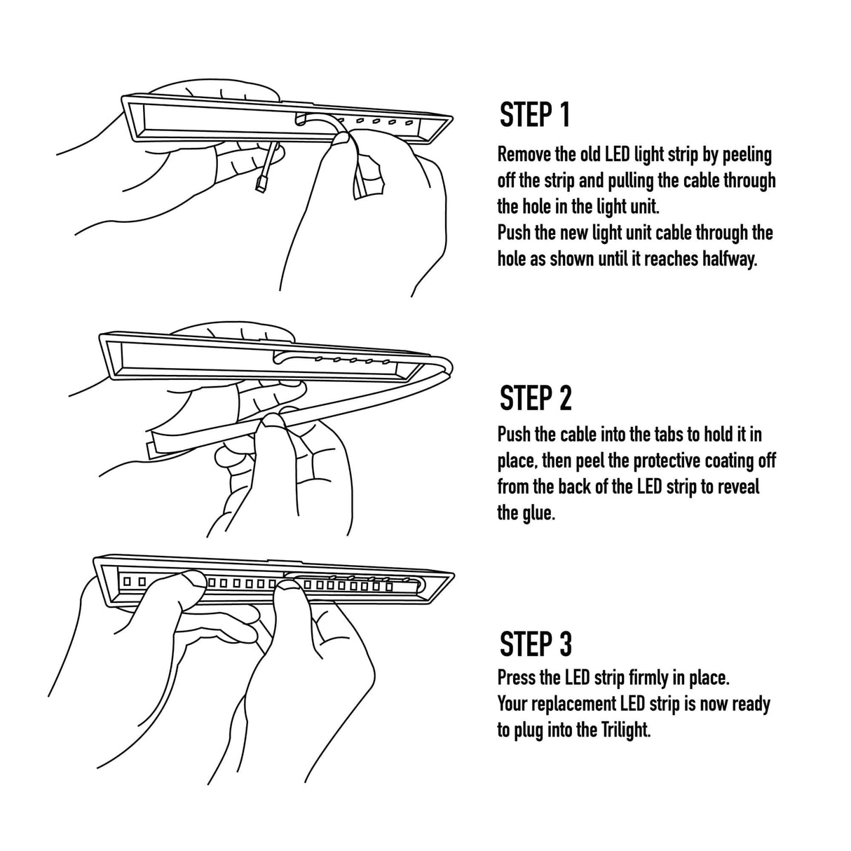 Harrows Trilight Lighting System - Replacement LED strip