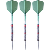 Cuesoul Engine V1 Darts - Steel Tip - 90% Tungsten - Hope Ring - Green 23g