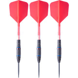 Cuesoul Engine V4 Darts - Steel Tip - 90% Tungsten - Hope Ring - Red 21g