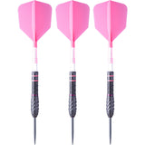 Cuesoul Engine V5 Darts - Steel Tip - 90% Tungsten - Hope Ring - Pink 23g