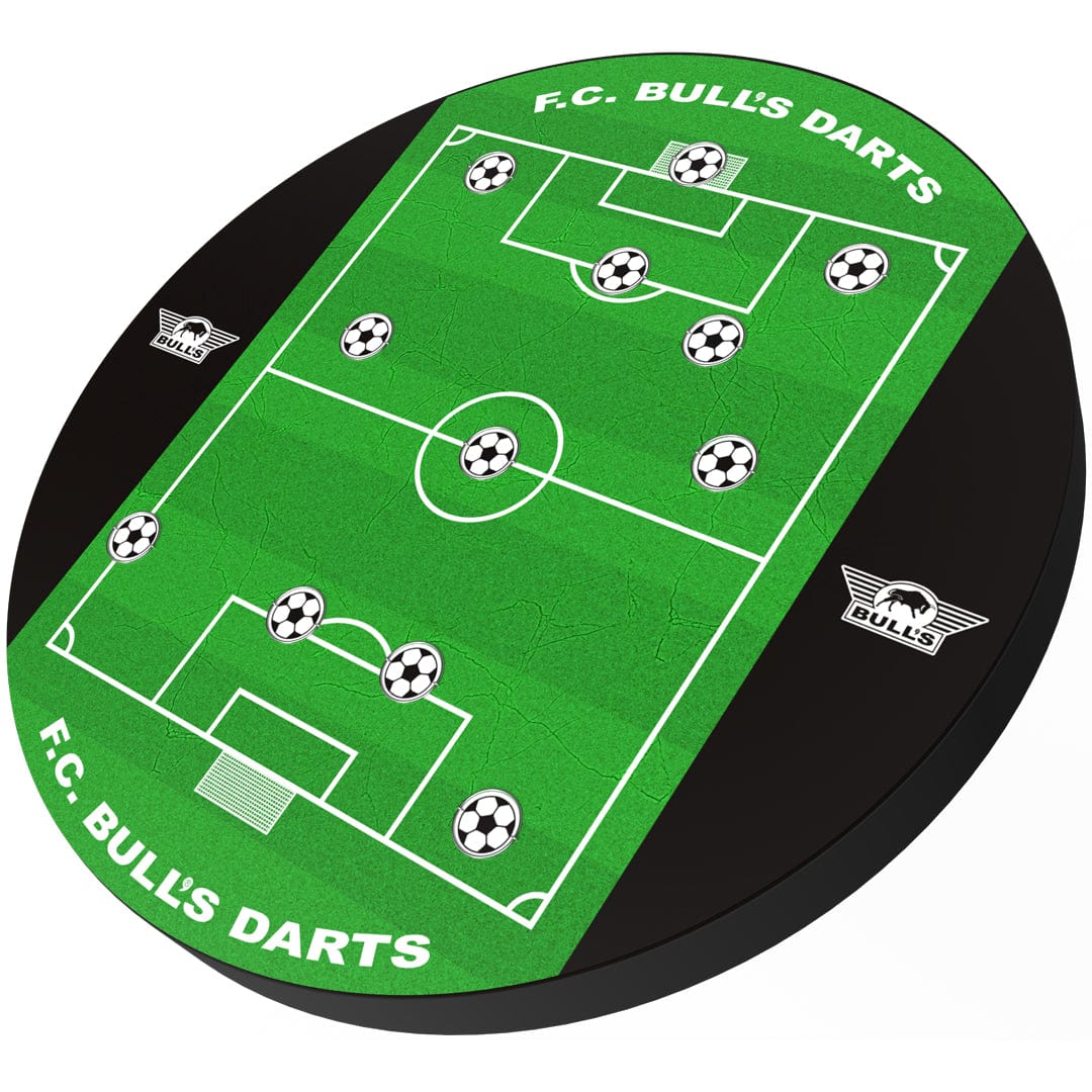 Bulls Football Dartboard - Game Board - Tournament Size Bristle Board