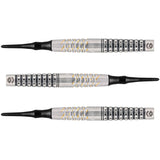 Caliburn Player Darts - Soft Tip - 90% - Silver & Gold - Han