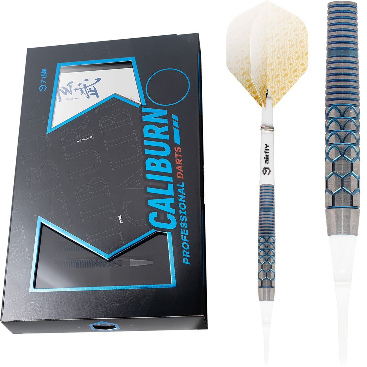 Caliburn Ophiuchus Darts - Soft Tip - 95% - Blue 20g