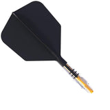 Cuesoul Rost T19 Carbon Fibre - Integrated Dart Shaft and Flights - Big Wing - Black Size 1