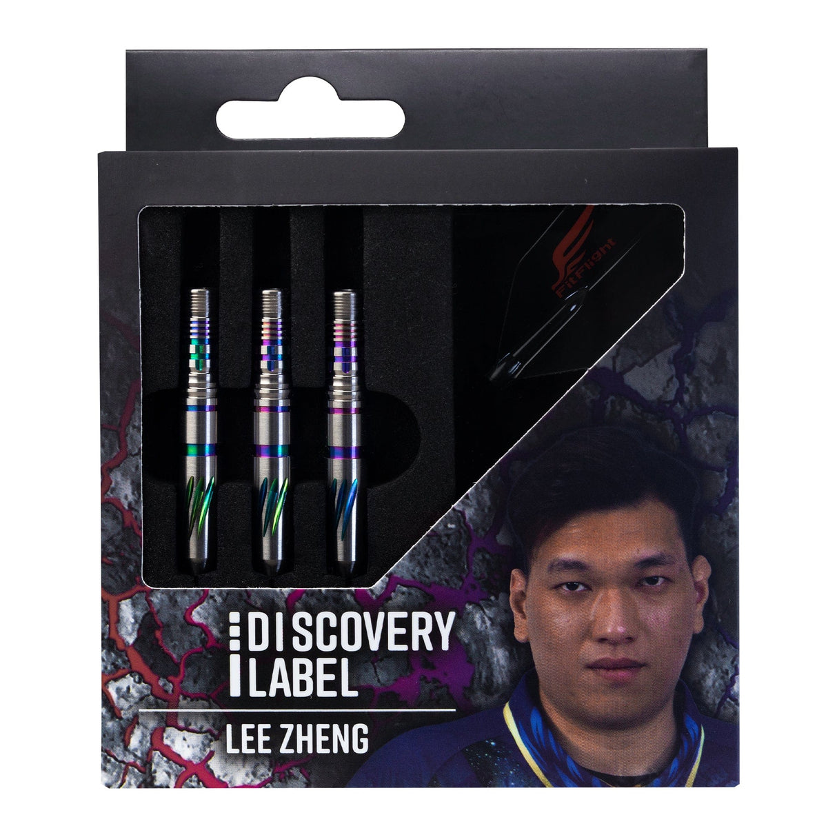 Cosmo Discovery Label Darts - Steel Tip - 90% Tungsten - Lee Zheng - 22g