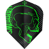 Harrows Rage Dart Flights - Std - No6 Green