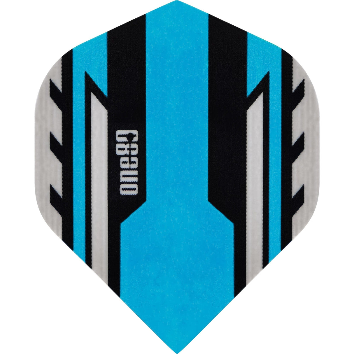 One80 Arrow Dart Flights - 100 Micron - No2 - Std Light Blue