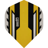 One80 Arrow Dart Flights - 100 Micron - No2 - Std Gold