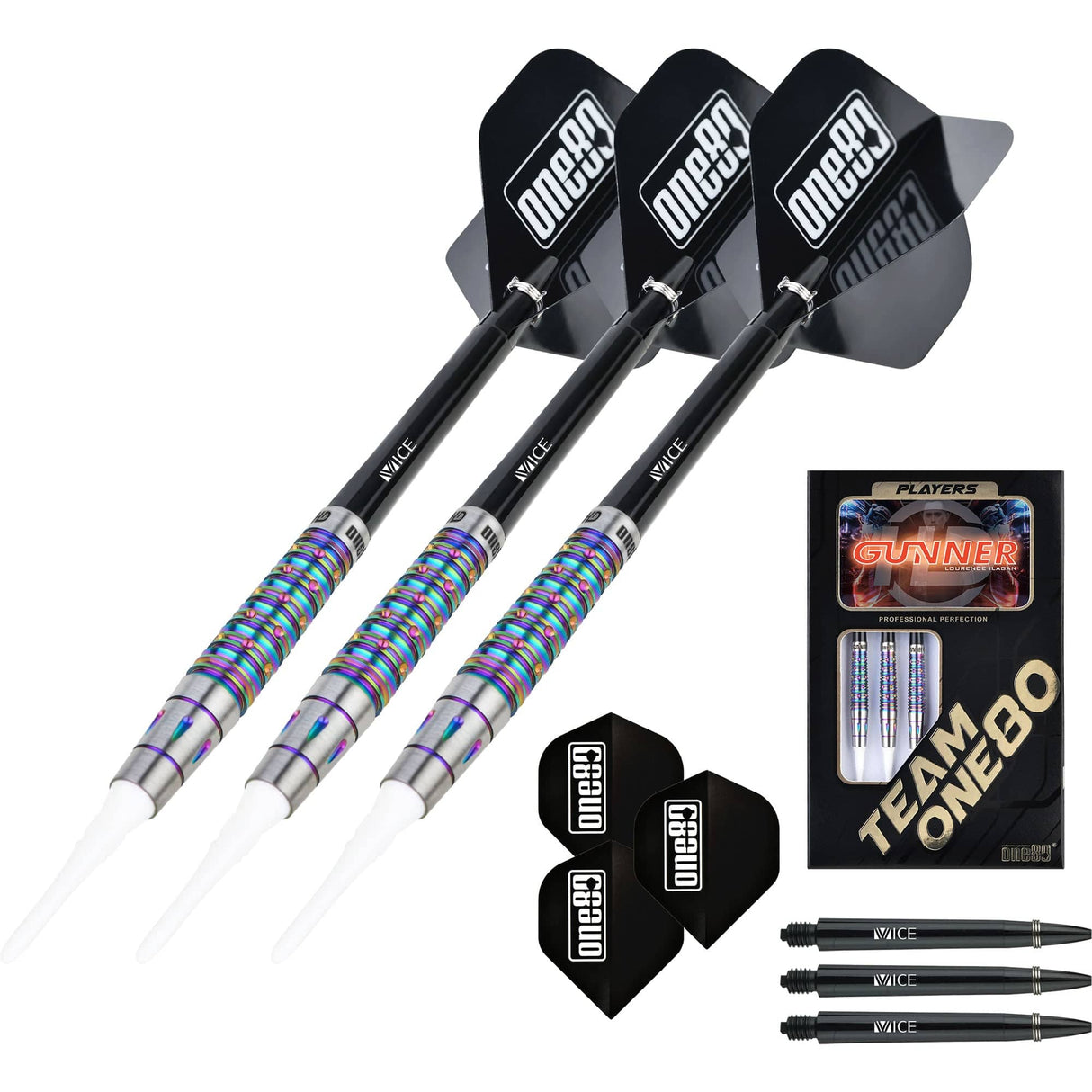 One80 Gunner Darts - Soft Tip - HD - Lourence Ilagan - Chameleon