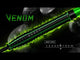 Mission Venom Darts - Steel Tip - 90% Tungsten - Black & Green Electro