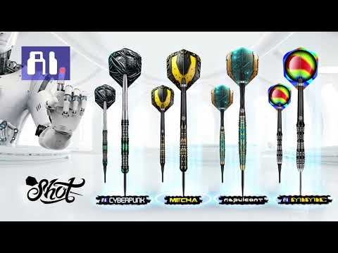 Shot AI Darts - Soft Tip - Cyberpunk - 20g