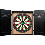 Ruthless Dartboard Cabinet - Square Design - RipTorn - Black & Red