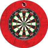 Ruthless Dartboard Surround - Professional - Graffiti Red