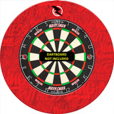 Ruthless Dartboard Surround - Professional - Graffiti Red