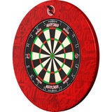 Ruthless Dartboard Surround - Professional - Graffiti Red