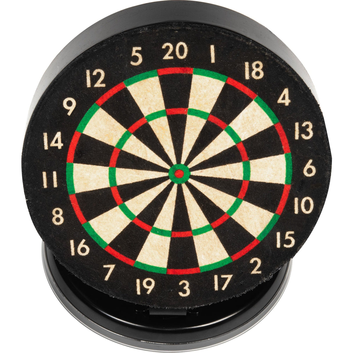 Ruthless Mini Desktop Dartboard - 6 Inch - Desk Version or Wall Mountable - Complete with Darts