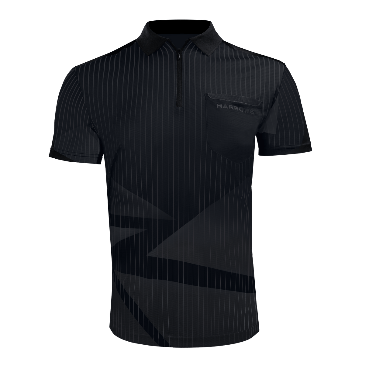 Harrows Shard Dart Shirt - Lightweight - Qwick-Dri - Black