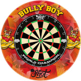 Shot Michael Smith Dartboard Surround - Professional - Bully Boy - Red