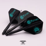 Condor AXE Dart Flights - Standard - Connor Scutt - The Sniper - Black