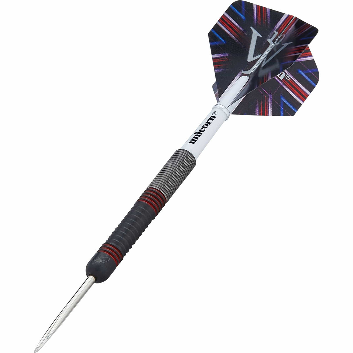 Unicorn James Wade Darts - Steel Tip - The Machine - Black & Red