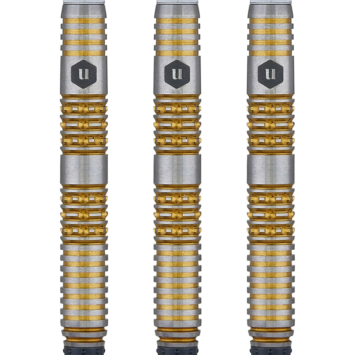 Unicorn Protech Darts - Soft Tip - Style 6 - Silver & Gold