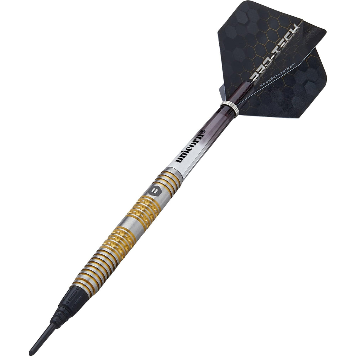 Unicorn Protech Darts - Soft Tip - Style 6 - Silver & Gold