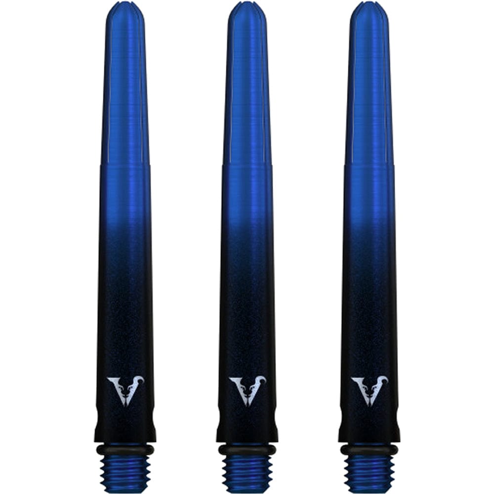 Viper Viperlock Aluminium Dart Shafts - inc O-Rings and Locking Pin - Black & Blue Tweenie