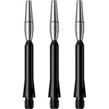 Viper Spinster Dart Shafts - Rotating Top - Black Medium