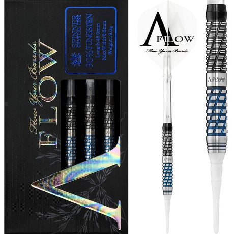 Dynasty Darts - Crystal Line - A Flow - Soft Tip - Spinner 21g