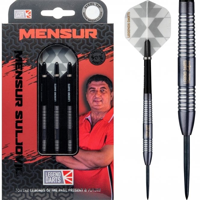 Legend Darts - Steel Tip - The Gentle - Mensur Suljovic - Black