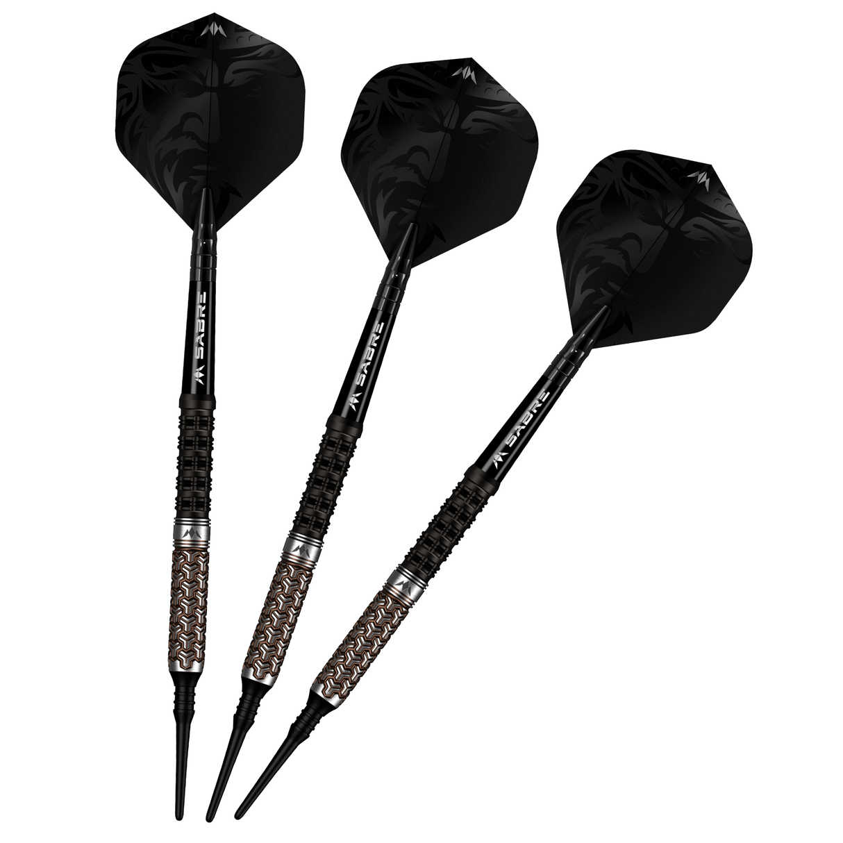 Mission Archon Darts - Soft Tip - 97.5% - Black & Bronze PVD 18g