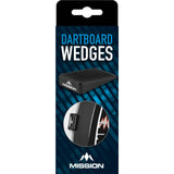 Mission Dartboard Wedges - Board Packer - Pack 8 - Black