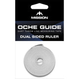 Mission Measuring Tape Strip - Board And Oche Guide - Easy Set Up