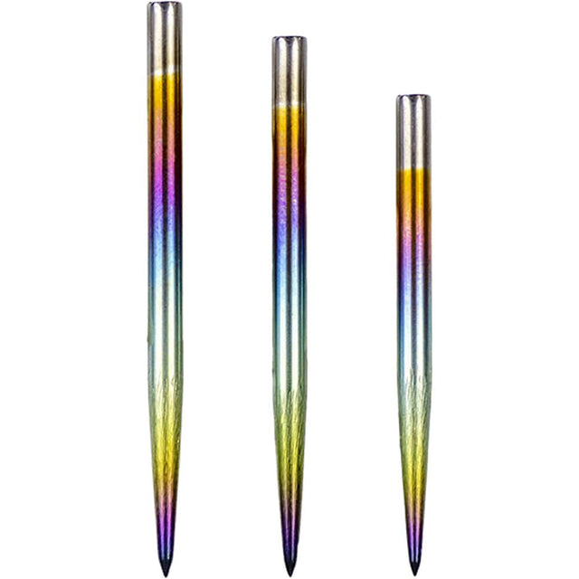 Bulls Rainbow Dart Points - Steel Tip - Smooth